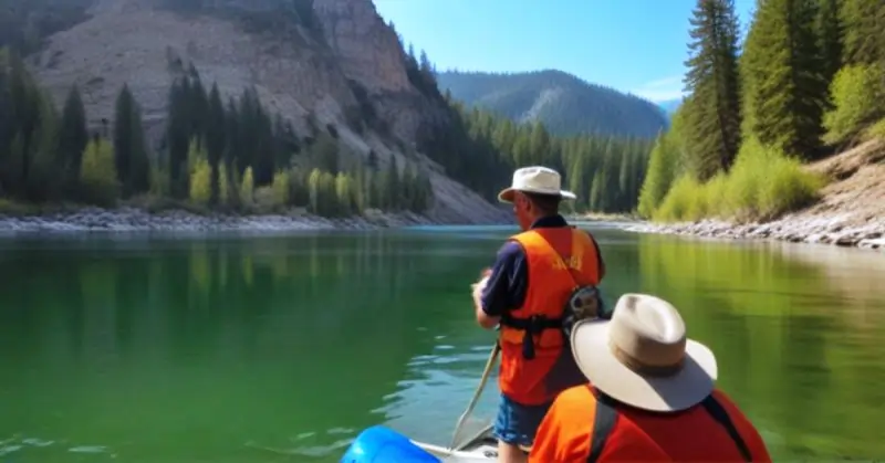 The South Fork Flathead River, Montana