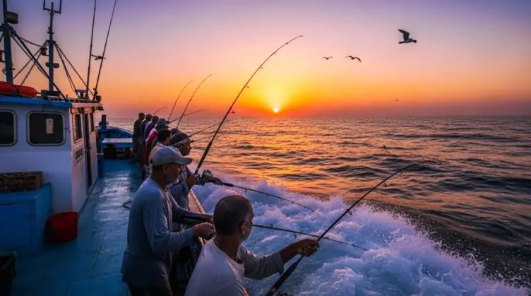 Deep-Sea Fishing in the Arabian Sea